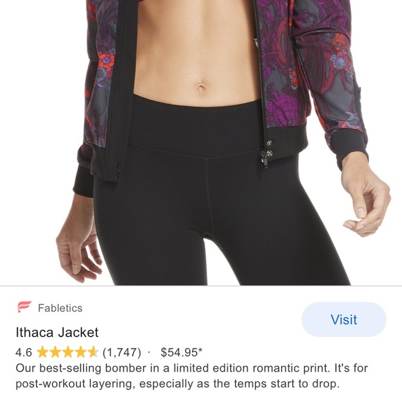Fabletics Jacket - Picture 5 of 6